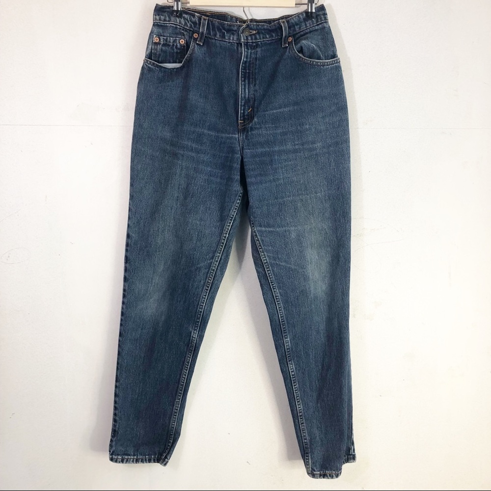 Vintage Levi’s 550 high waisted mom jeans Sz 12 R